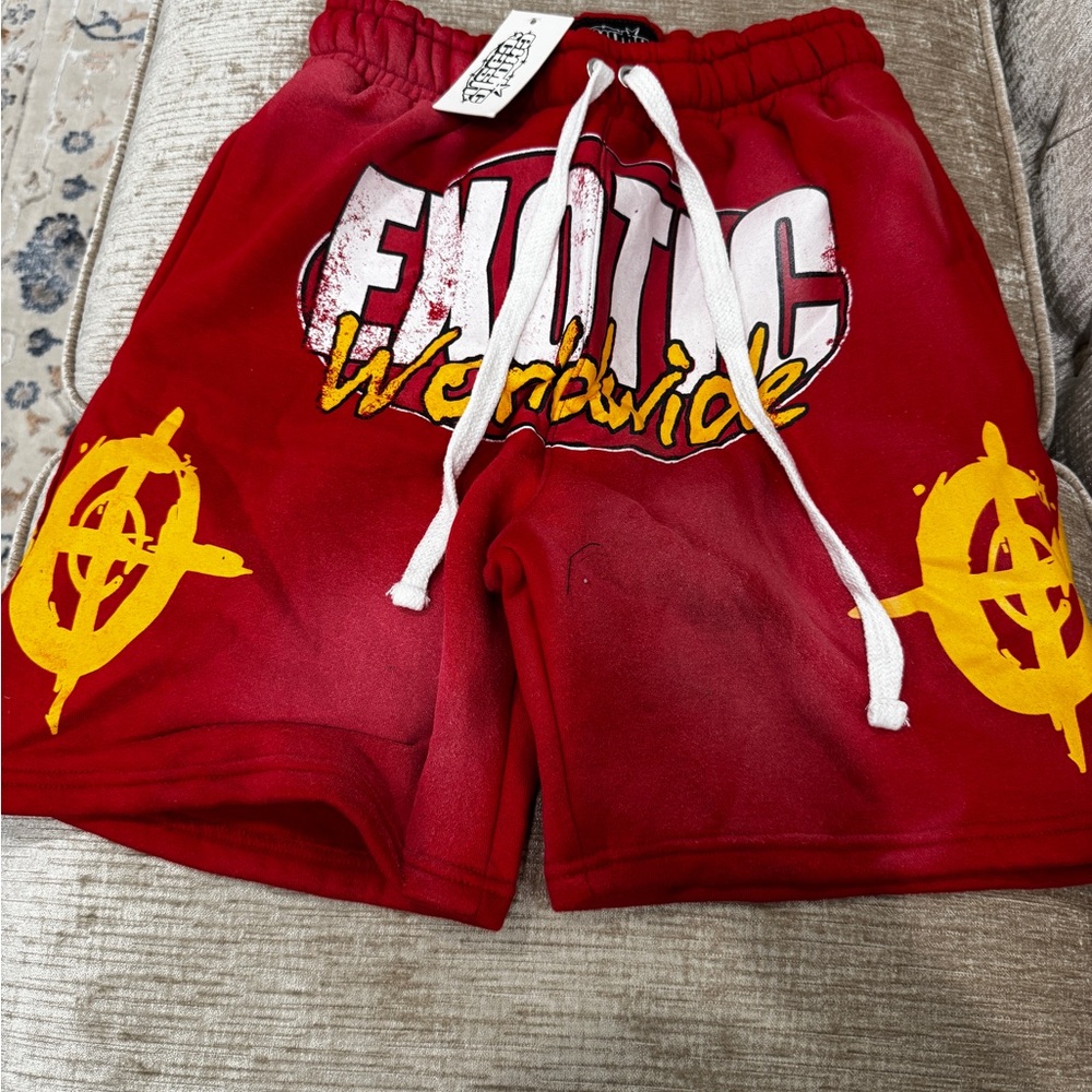 SOLD****Exotic worldwide men’s cotton shorts